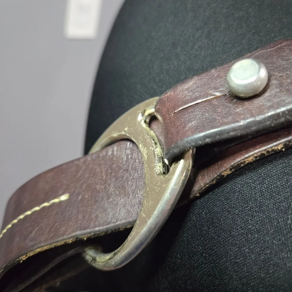 🐢 Dooney & Bourke Croc Embossed Leather Circle Bag. - Picture 14 of 16